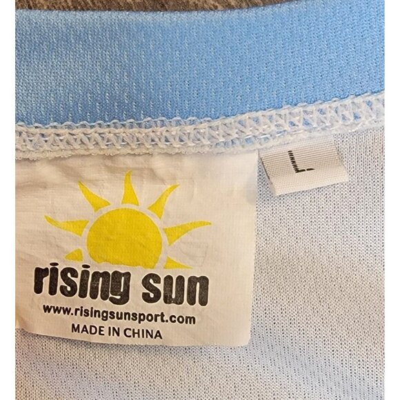 2007 Hyvee Triathlon Blue Short Sleeve T-Shirt Womens Size L Crew Neck - Picture 2 of 7